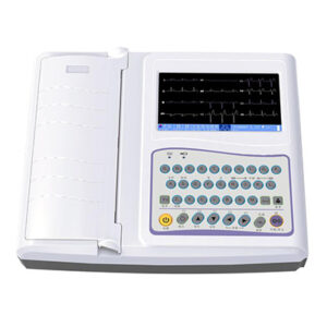 12 Channel ECG Machine With Color Screen