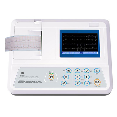 3 Channel ECG Machine With Color Screen C03B