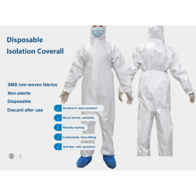 Disposable Isolation Coverall L, XL (PPE101)