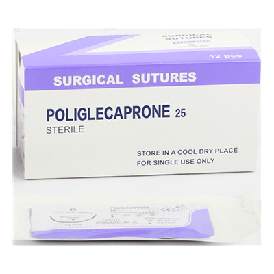POLIGLECAPRONE 25 ABSORBABLE SURGICAL SUTURES 563 (MO)