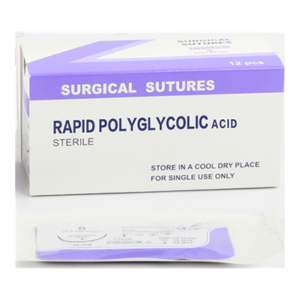 RAPID POLYGLYCOLIC ACID ABSORBABLE SURGICAL SUTURES (PGAR)